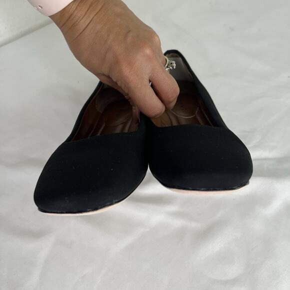 Donald Pliner Dreww Black pump Dress Shoes Size 8.5 M classic elegant formal - Picture 7 of 8